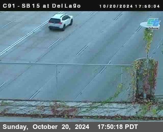 SB 15 at Del Lago bridge