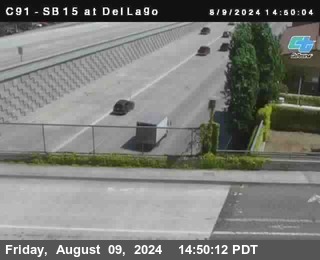 SB 15 at Del Lago bridge