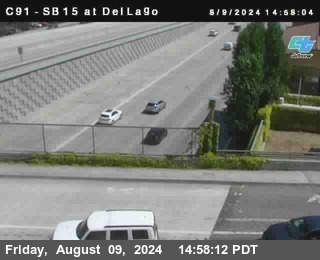 SB 15 at Del Lago bridge