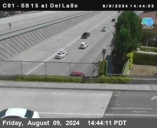 SB 15 at Del Lago bridge