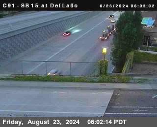 SB 15 at Del Lago bridge