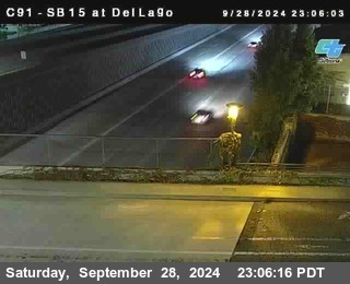 SB 15 at Del Lago bridge