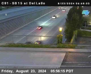 SB 15 at Del Lago bridge