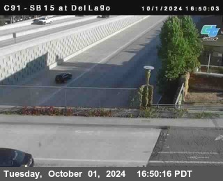 SB 15 at Del Lago bridge