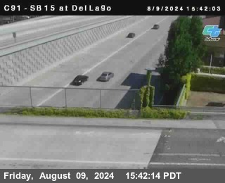 SB 15 at Del Lago bridge