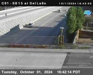 SB 15 at Del Lago bridge