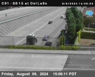 SB 15 at Del Lago bridge