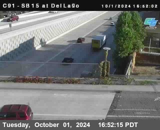 SB 15 at Del Lago bridge