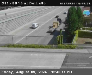 SB 15 at Del Lago bridge