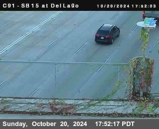 SB 15 at Del Lago bridge