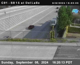 SB 15 at Del Lago bridge