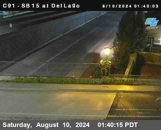 SB 15 at Del Lago bridge