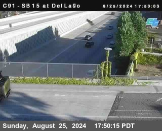 SB 15 at Del Lago bridge