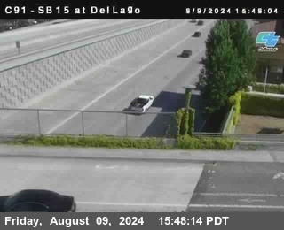 SB 15 at Del Lago bridge