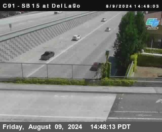 SB 15 at Del Lago bridge