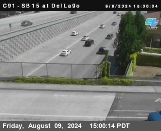 SB 15 at Del Lago bridge