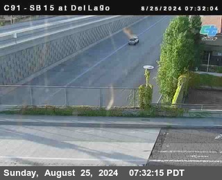 SB 15 at Del Lago bridge