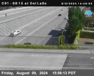 SB 15 at Del Lago bridge