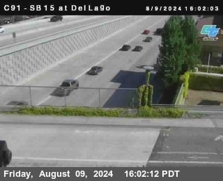 SB 15 at Del Lago bridge