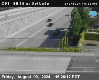 SB 15 at Del Lago bridge