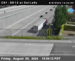 SB 15 at Del Lago bridge