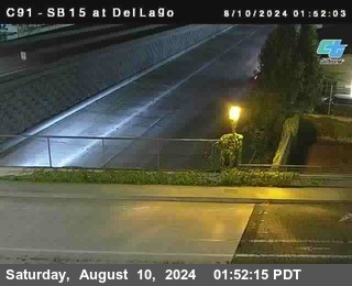 SB 15 at Del Lago bridge