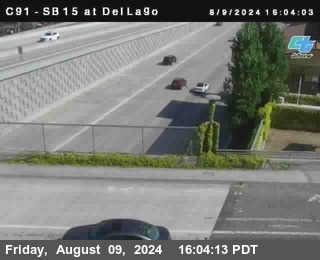 SB 15 at Del Lago bridge