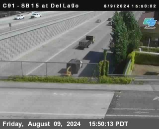 SB 15 at Del Lago bridge