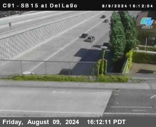 SB 15 at Del Lago bridge