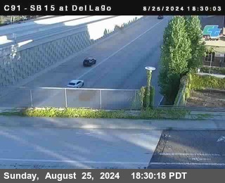 SB 15 at Del Lago bridge