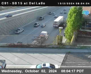 SB 15 at Del Lago bridge