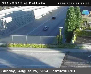 SB 15 at Del Lago bridge