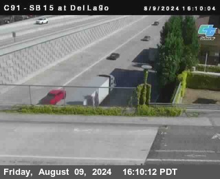 SB 15 at Del Lago bridge