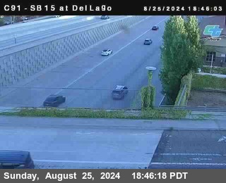 SB 15 at Del Lago bridge