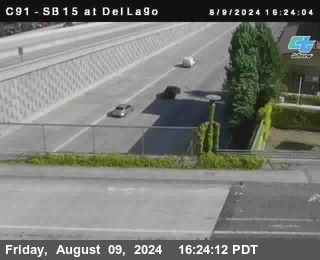 SB 15 at Del Lago bridge