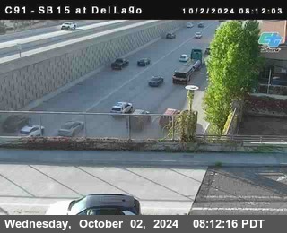 SB 15 at Del Lago bridge