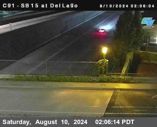 SB 15 at Del Lago bridge