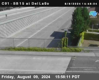 SB 15 at Del Lago bridge