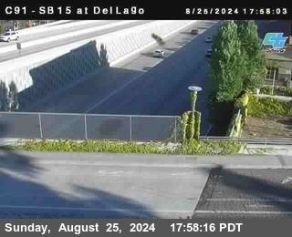 SB 15 at Del Lago bridge