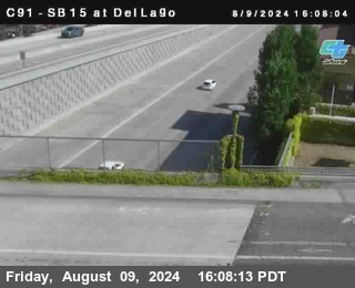 SB 15 at Del Lago bridge