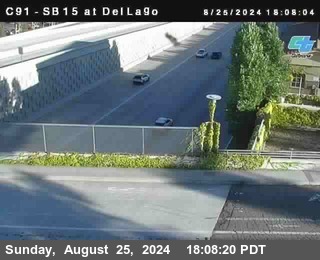 SB 15 at Del Lago bridge