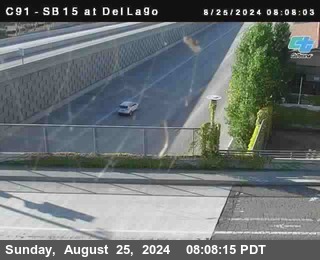 SB 15 at Del Lago bridge