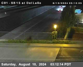 SB 15 at Del Lago bridge