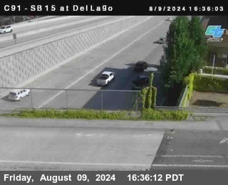 SB 15 at Del Lago bridge