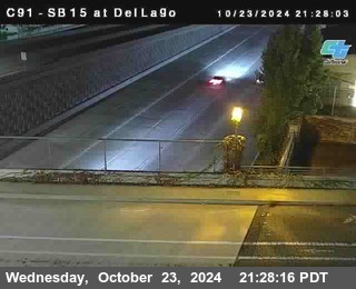 SB 15 at Del Lago bridge