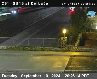 SB 15 at Del Lago bridge