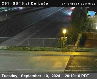 SB 15 at Del Lago bridge