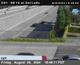 SB 15 at Del Lago bridge