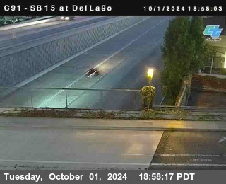 SB 15 at Del Lago bridge