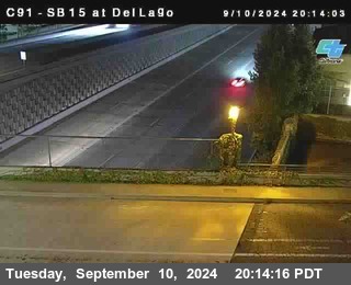 SB 15 at Del Lago bridge